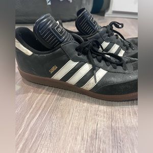 Men’s Adidas Sambas Black Size 10
